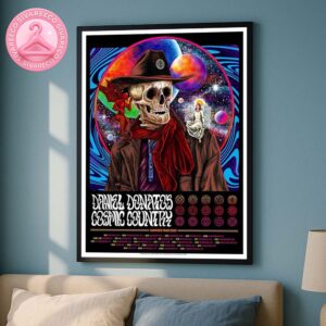 Daniel Donato’s Cosmic Country Summer Tour 2025 Official List Dates And Locations Home Decor Poster Canvas