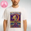 Dunk!Fest 2025 At Chinastraat In Ghent, Belgium – Floral Skull And Birds Festival Artwork Unisex T-Shirt
