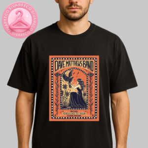 Dave Matthews Band Columbia Maryland 2025 Poster At Merriweather Post Pavilion On May 31th 2025 Unisex T-Shirt