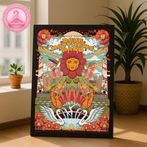 Dave Matthews Band Music Show In Sao Paul Brasil At Parque Ibirapiera On June 7 8 2025 Home Decor Poster Canvas