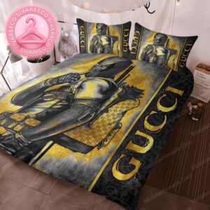 Deadpool x Gucci Monogram Luxury Pattern Bedding Set