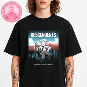 Descendents Live Show Poster At Punk In The Park In Portland OR On June 28 2025 Unisex T-Shirt