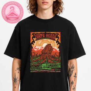 Dirty Heads Live Poster At Red Rocks Amphitheatre In Morrison Colorado On June 26 2025 With Psychedelic Rock Artwork Unisex T-Shirt