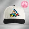 Teenage Bottlerocket Logo White On Black Classic Cap Snapback Hat