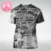 Descendents Live Show Poster At Punk In The Park In Portland OR On June 28 2025 All Over Print Shirt