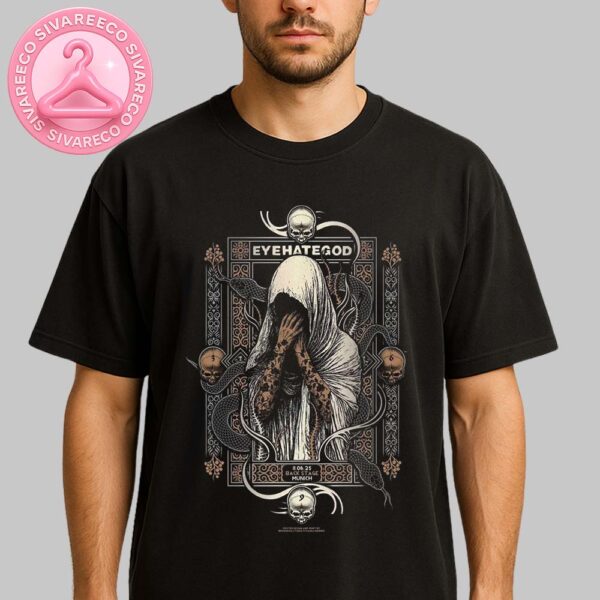 Eyehategod Live At Backstage Club In Munich Jun 11 2025 Poster Artwork Unisex T-Shirt