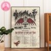 Erode Sinister Feeling Eyez Wide Shut Tour 2025 Hardcore Punk Poster – Baltimore North Carolina Heavy Show Art Home Decor Poster Canvas