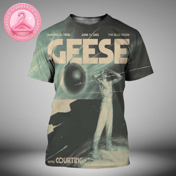 Geese Live At The Blue Room In Nashville Jun 11 2025 Poster Artwork All Over Print Shirt