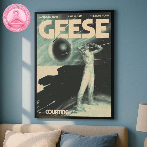 Geese Live At The Blue Room In Nashville Jun 11 2025 Poster Artwork Home Decor Poster Canvas