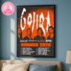 Dogs In A Pile Live Poster At Rocking The Docks In Lewes Delaware On June 19 2025 With Melting Dog Artwork Home Decor Poster Canvas
