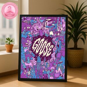 Goose Music Show Brooklyn Bowl Las Vegas In Las Vegas NV On Jun 3 2025 Home Decor Poster Canvas