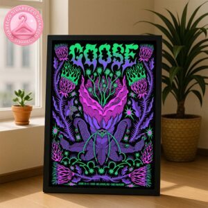 Goose Night 1 Pop-Up Shop Poster For The Factory In St Louis Mo On June 10-11 2025 Purple Version Home Decor Poster Canvas