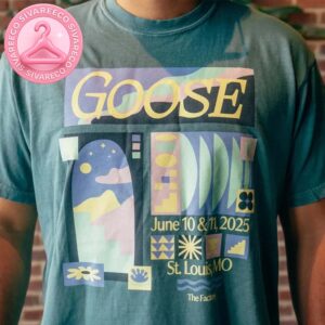 Goose Pop-Up Shop Merch Tee For The Factory In St Louis Mo On June 10th And 11th 2025 Unisex T-Shirt