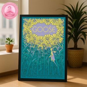 Goose Show At The Idaho Botanical Garden-Outlaw Field In Boise ID On Jun 1 2025 Home Decor Poster Canvas