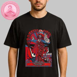 Grateful Shred West Coast 2025 Music Show Poster In Los Angeles The Fonda Theatre June 13 2025 Unisex T-Shirt
