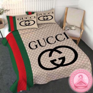 Gucci Luxury Duvet Cover And Pilow Case Bedding Set