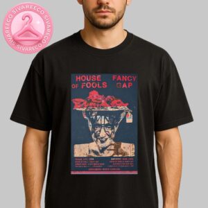 House Of Fools And Fancy Gap Music Show Poster For Greensboro North Carolina USA On June 13 And 14 2025 Unisex T-Shirt