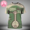 Tyler Childers Music Show Poster For Los Angeles California At Hollywood Bowl On June 10 2025 Giant Donut And Wolves Art Work All Over Print Shirt