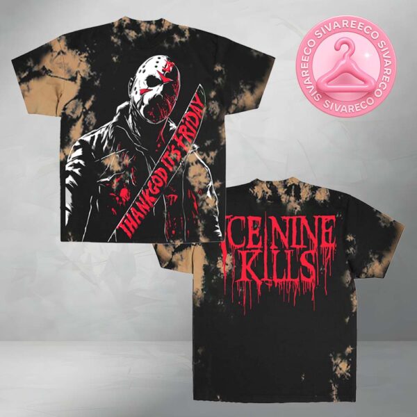Ice Nine Kills Dyed Mache-Tee All Over Print Shirt