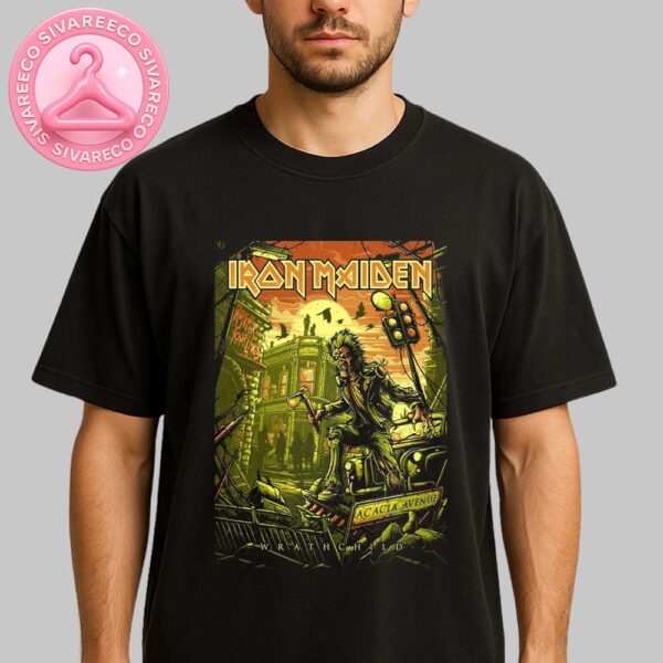Iron Maiden Is Playing On June 5 2025 At E.C. Dahls Arena In Trondheim Norway Unisex T-Shirt