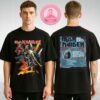 Hudson Westbrook Texas Forever Fall Tour 2025 Poster Featuring Full Tour Dates And Band Holding Texas Flag Two Sides Unisex T-Shirt