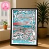 Dream Theater 40th Anniversary European Tour Summer 2025 Dates And Locations Home Decor Poster Canvas