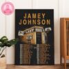 Hudson Westbrook Texas Forever Fall Tour 2025 Poster Featuring Full Tour Dates And Band Holding Texas Flag Home Decor Poster Canvas