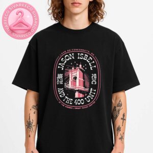 Jason Isbell And The 400 Unit T Shirt At Andrew J Brady Music Center In Cincinnati OH On June 21 And 22 2025 Unisex T-Shirt