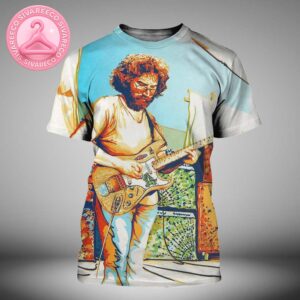 Jerry Garcia Alligator Portrait Art Print All Over Print Shirt