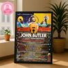 John Butler Prism Album Tour Poster At The Princess Theatre In Brisbane Australia On September 19 2025 Featuring Surreal Guitar Collage Artwork