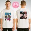 KISS Band Members White Shirt With Color Splash Unisex T-Shirt