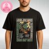 Guns N Roses Live at Hradec Kralove in Czechia on June 15 2025 Skull and Helmet Poster With Medieval Gothic Artwork Unisex T-Shirt