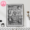 Linkin Park At GelreDome In Arnhem Netherlands On June 26 2025 From Zero World Tour Burning Viking Boat Artwork Home Decor Poster Canvas