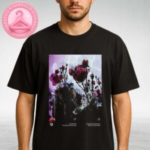 Linkin Park At Merkur Spiel Arena In Düsseldorf Germany On July 1 2025 From Zero World Tour Abstract Floral Artwork Unisex T-Shirt