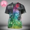 Linkin Park At Merkur Spiel Arena In Düsseldorf Germany On July 1 2025 From Zero World Tour Abstract Floral Artwork All Over Print Shirt