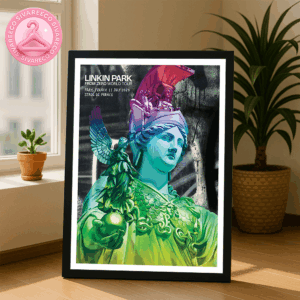 Linkin Park At Stade De France In Paris France On July 11 2025 From Zero World Tour Classical Graffiti Artwork Home Decor Poster Canvas