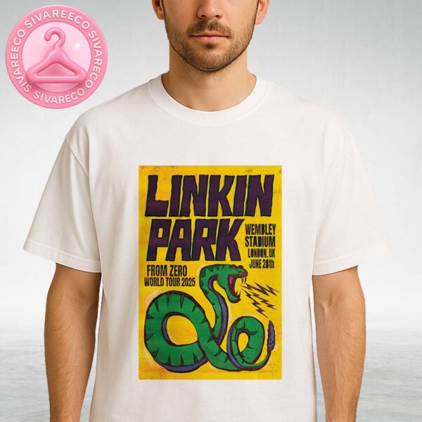 Linkin Park At Merkur Spiel Arena In Düsseldorf Germany On July 1 2025 From Zero World Tour Abstract Floral Artwork Unisex T-Shirt