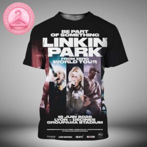 Linkin Park Be Part Of Something From Zero World Tour Show At The Groupama Stadium On Lyon -Decines On June 16 2026 All Over Print Shirt