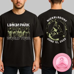 Linkin Park From Zero World Tour 2025 Exclusive Tee For Nickelsdorf Austria On June 12 2025 Two Sides Unisex T-Shirt