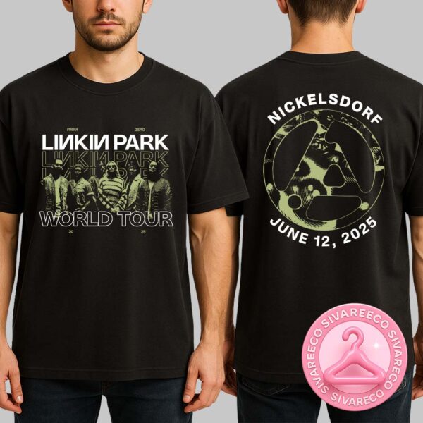 Linkin Park From Zero World Tour 2025 Exclusive Tee For Nickelsdorf Austria On June 12 2025 Two Sides Unisex T-Shirt