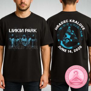 Linkin Park From Zero World Tour 2025 Rock for People Festival For Hradec Kralove In Czech Republic On June 14 2025 Two Sides Unisex T-Shirt