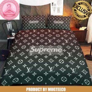 Louis Vuitton Supreme Radiant Colorway Bedding Set