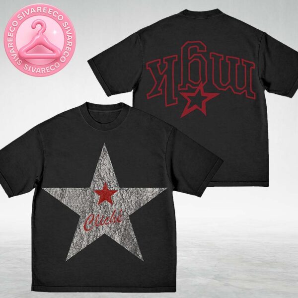 Machine Gun Kelly MGK Lost Americana Cliché Star All Over Print Shirt