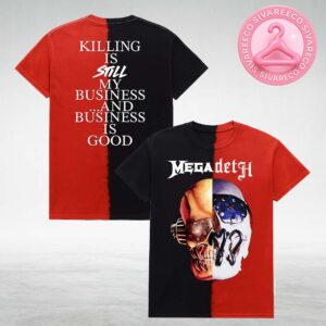 Megadeth Killing Is My Business Split Tee All Over Print Shirt