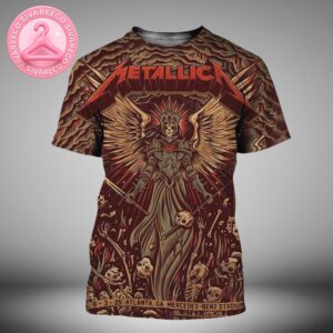 Metallica M72 Atlanta Venue Poster At Mercedes Benz Stadium In Atlanta Georgia On June 3 2025 M72 North America Tour All Over Print Shirt