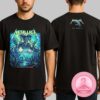 2025 Northern Destruction Tour US And Canada Death Metal Concert Poster Dates And Locations Unisex T-Shirt