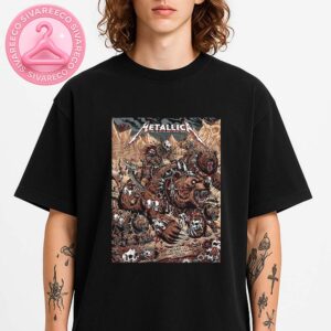Metallica M72 Denver Night 1 Venue Poster In Denver Colorado At Empower Field at Mile High On June 27 2025 M72 North America Tour Unisex T-Shirt