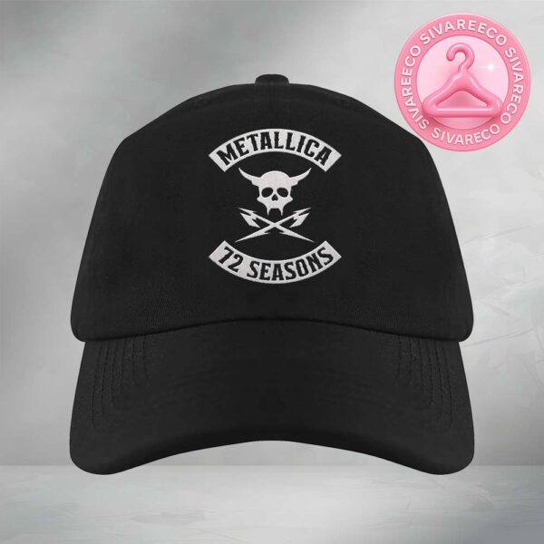 Metallica M72 Denver Pop Up Shop Hat In Denver Colorado At Empower Field at Mile High On June 27 and 29 2025 Classic Cap Hat Snapback