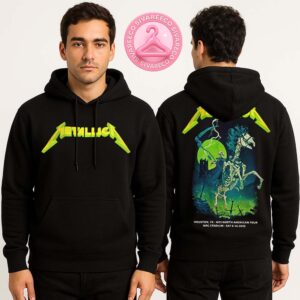 Metallica M72 Houston Exclusive Hoodie In Houston Texas At NRG Stadium On June 14 2025 M72 North America Tour Two Sides Unisex Hoodie