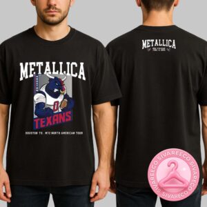 Metallica M72 Houston Texas Exclusive Tour Tee  Official June 14 NRG Stadium Shirt